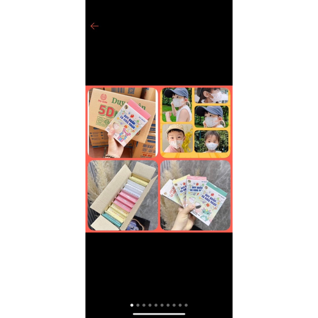 Khẩu trang Mầm chồi lá cho bé  - khẩu trang kháng khuẩn cho bé