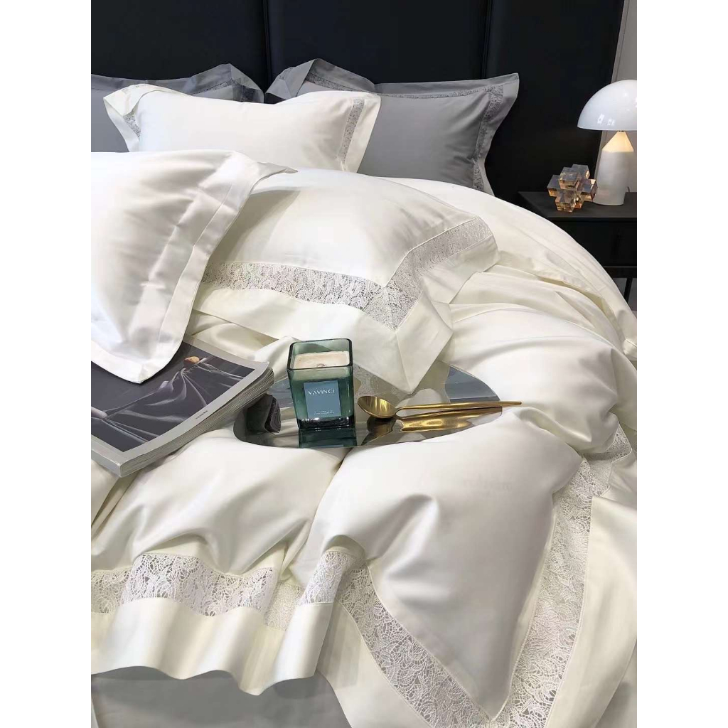 Bộ Chăn Ga Gối 100% Lụa Tencel Đủ Kích Thước Giường Họa Tiết Đẹp , Drap Mền CA Bedding