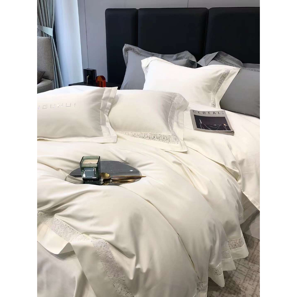 Bộ Chăn Ga Gối 100% Lụa Tencel Đủ Kích Thước Giường Họa Tiết Đẹp , Drap Mền CA Bedding