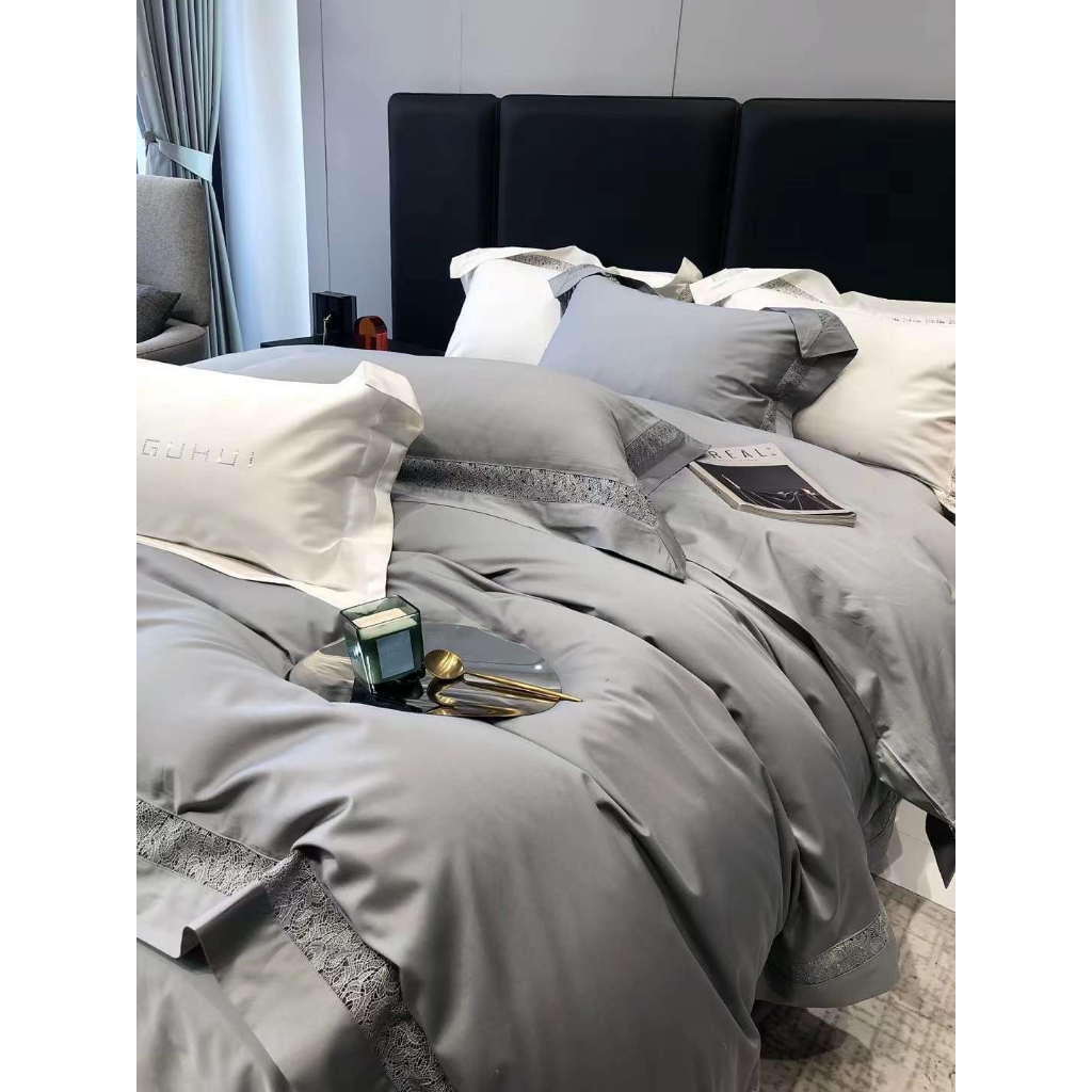 Bộ Chăn Ga Gối 100% Lụa Tencel Đủ Kích Thước Giường Họa Tiết Đẹp , Drap Mền CA Bedding