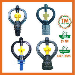 Béc tưới thân xoay 2 tia bb-906, bb-906tr, bb-906 , bb-906-d10 dùng tưới rau, hoa, cây ăn trái