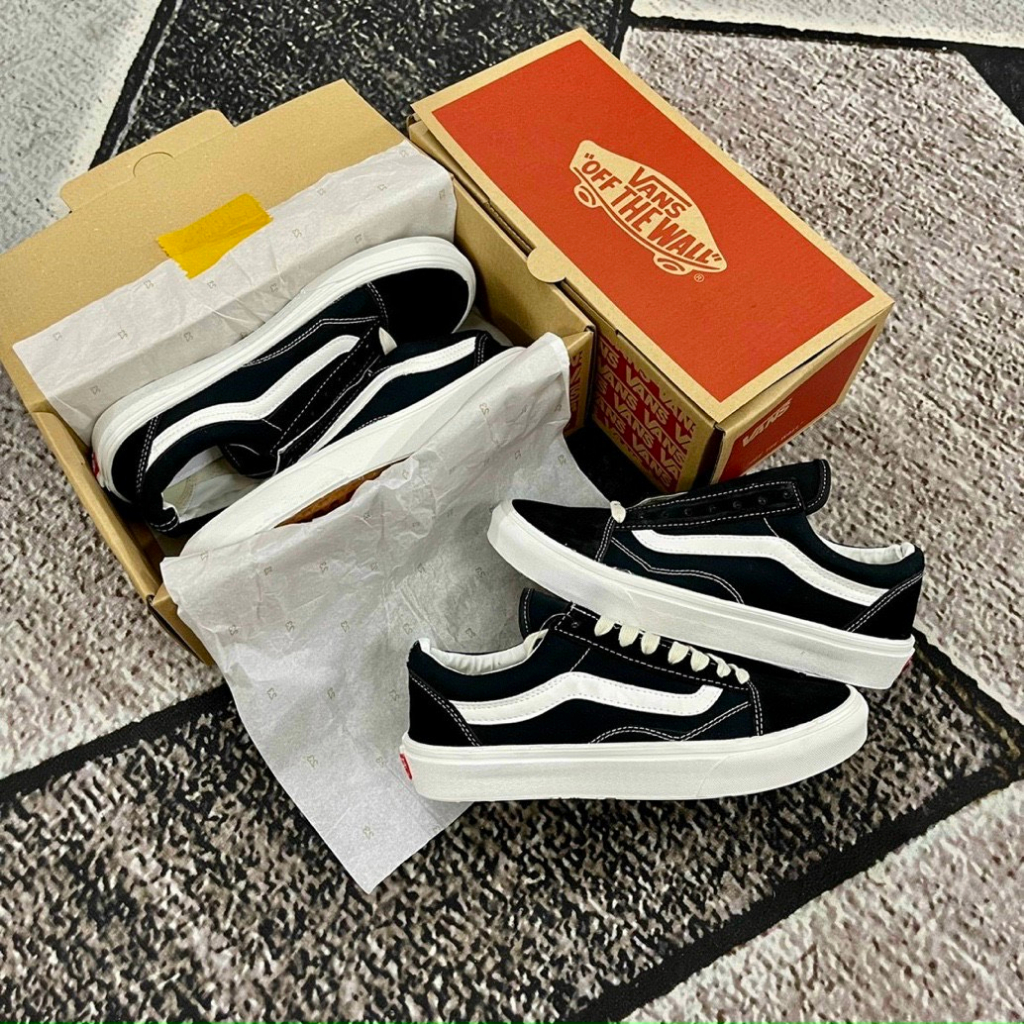 GIÀY 𝐕𝐀𝐍𝐒 OLD vault SKOOL MÀU ĐEN  Giày thể thao nam nữ