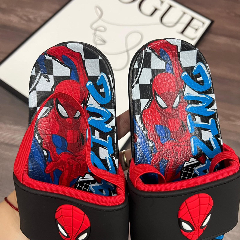 Dép siderman xuất UK siêu nhẹ sz24-32