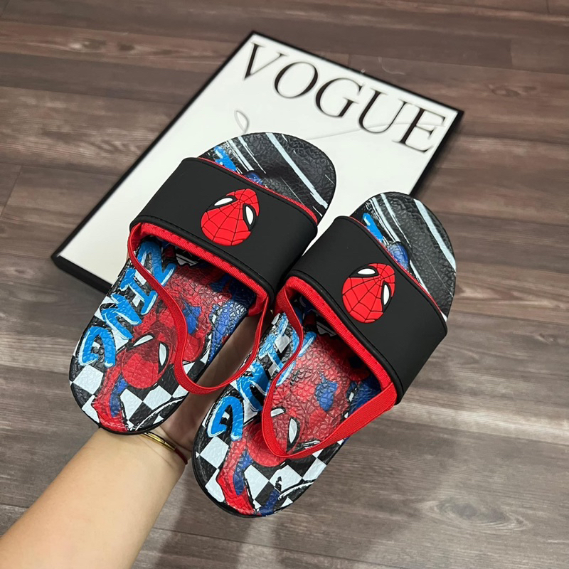 Dép siderman xuất UK siêu nhẹ sz24-32