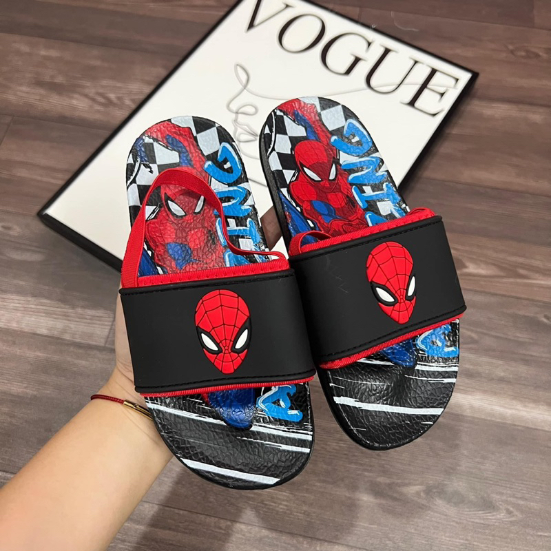 Dép siderman xuất UK siêu nhẹ sz24-32
