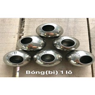 10 quả bóng bi rỗng phi 20- 25 - 30 - 35 - 50mm inox 304 dùng để bít đầu ống