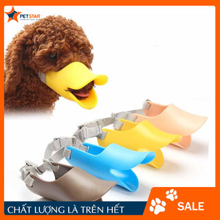 Rọ mõm cho chó hình mỏ vịt cho chó to và chó nhỏ