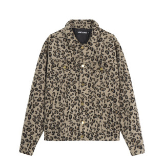 Áo khoác unisex hoạ tiết da beo
