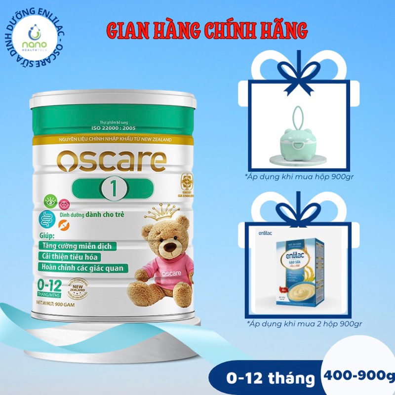 Sữa Bột Oscare 1- Dinh Dưỡng Dành Cho Trẻ 0-12 Tháng