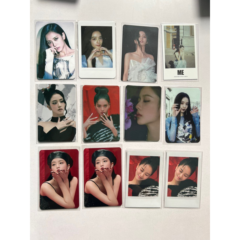 Card ảnh bo góc POB ME JISOO BLACKPINK chính hãng