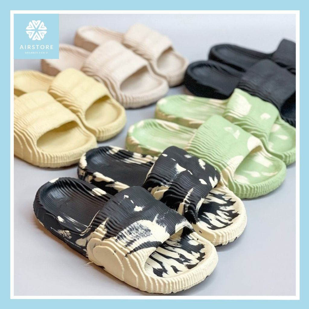 Dép Quai Ngang Nam Nữ Dép Unisex Đi Học Adidas Adilette 22 Slide Hàng Cao Cấp - AIRSTORE
