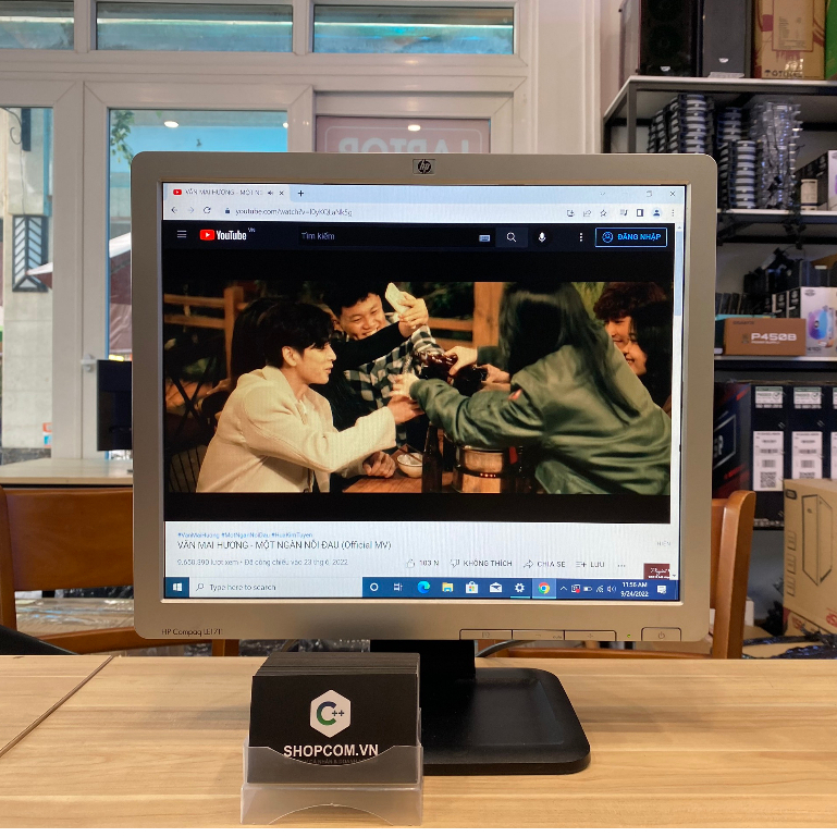 Màn hình máy tính HP Compaq Monitor LE1711 | 17inch | TN | HD+ | 60Hz – 5ms | 85% sRGB | 5:4 ratio chính hãng Shopcom