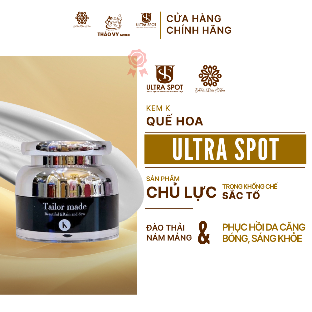 Kem K Quế Hoa Tailor Made Ultra Spot 35g