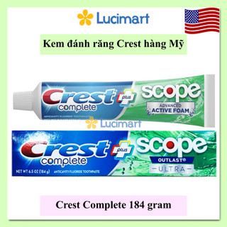Kem đánh răng Crest các loại [Hàng Mỹ]