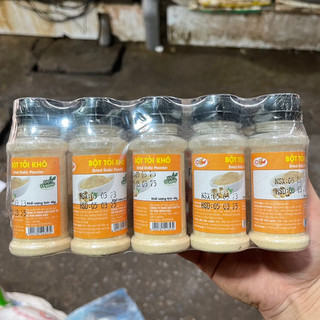 Bột tỏi ta nguyên chất- đóng lọ 40g