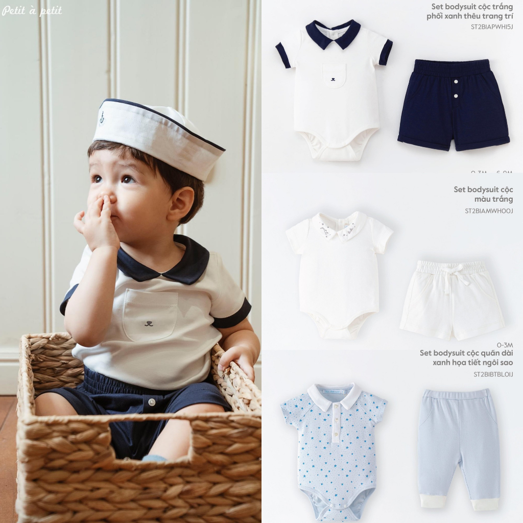 Set body và quần Nous  - Form bé