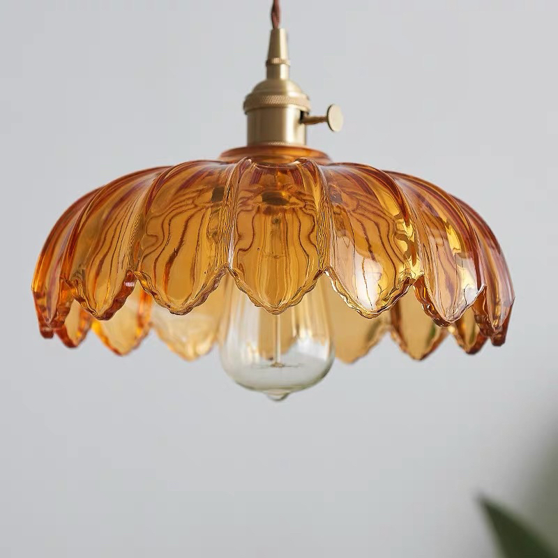 Đèn chùm, đèn trần thả treo xanh lá cây cổ điển Thượng Hải