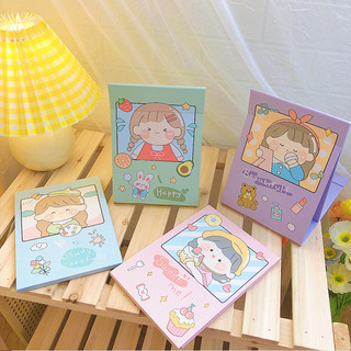 Gương để bàn/Gương di động gấp gọn siêu cute