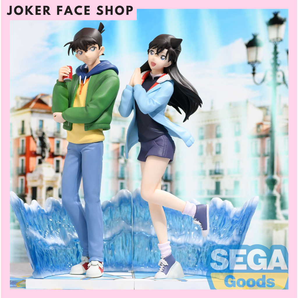 Mô Hình SHINICHI KUDO - RAN MOURI - DETECTIVE CONAN - LUMINASTA SEGA