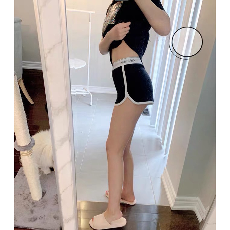 Quần Đùi Nữ Cotton Cao Cấp Mặc Tập Gym,Yoga, ...Cá Tính Năng Động Siêu Hot CK