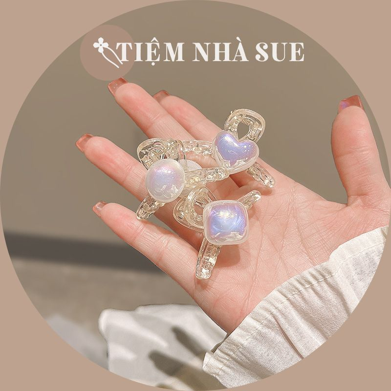 Kẹp mái cào đỉnh kẹp tóc nửa đầu phong cách Hàn Quốc cho cô nàng yêu thời trang Sue66