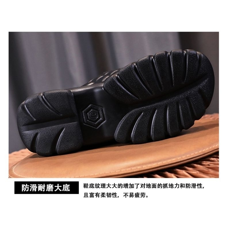 Dép nữ trắng đen đế siêu nhẹ đế 8cm