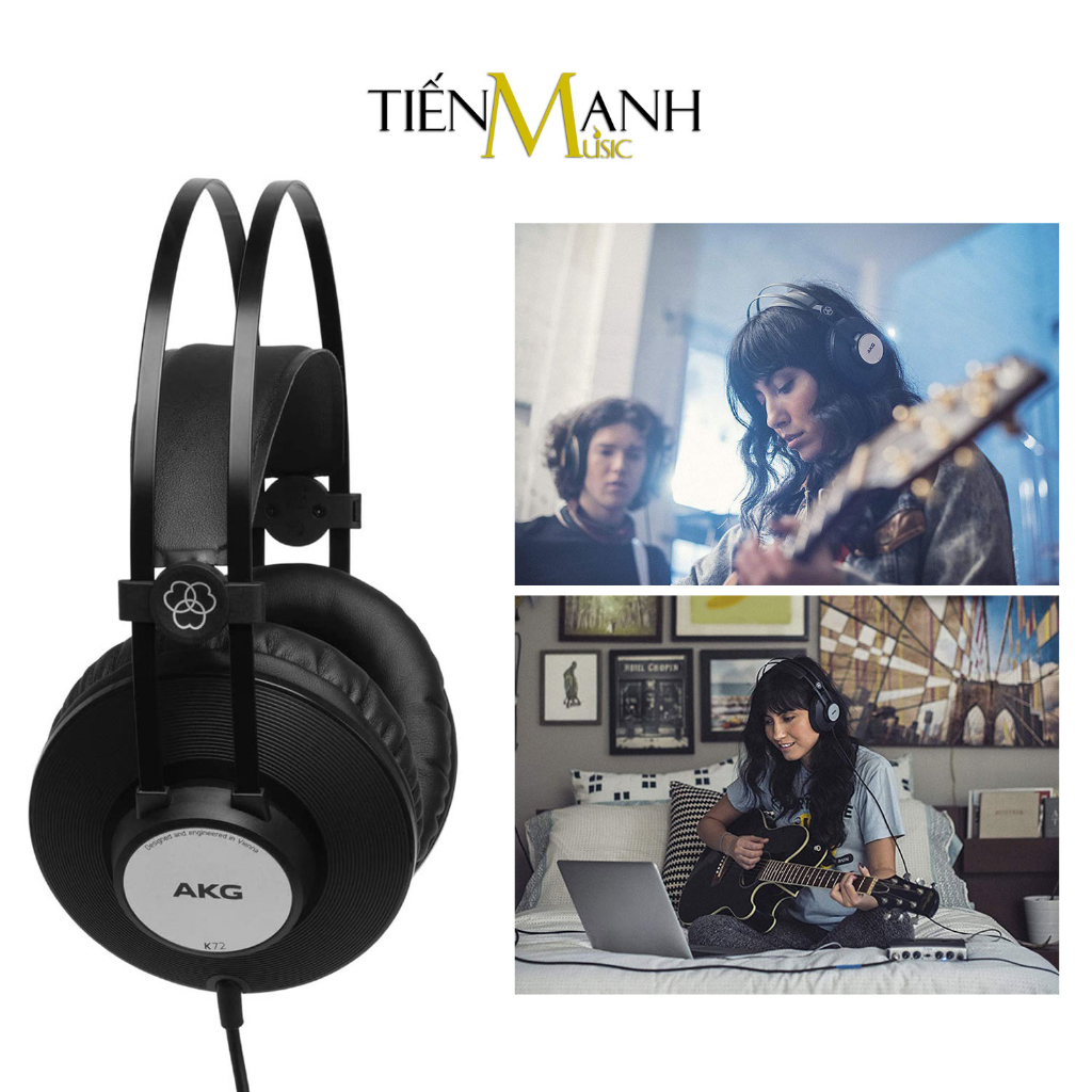 Tai Nghe Kiểm Âm AKG K72 Over-Ear Studio Monitor Headphones Professional
