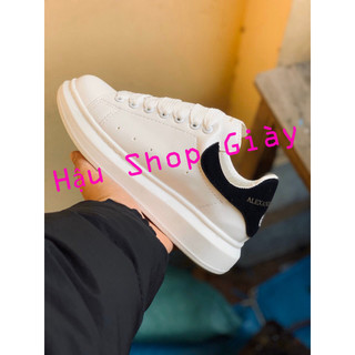 Giày 𝐌𝐂 𝐐𝐔𝐄𝐄𝐍 ⚡️𝐒𝐢ê𝐮 𝐑ẻ⚡️ Giày MCQ gót đen Độn Đế 3 Phân nam nữ Hot Trend