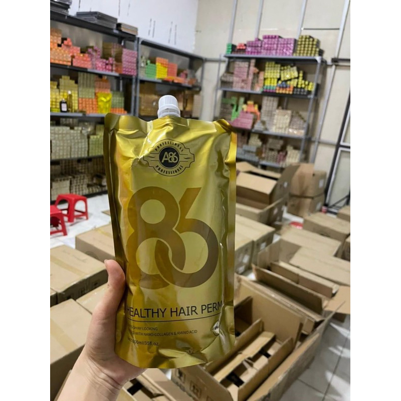 Uốn duỗi A86 khỏe nồng độ PH 9.5 - Dành cho tóc khỏe - Dung tích 1000ml