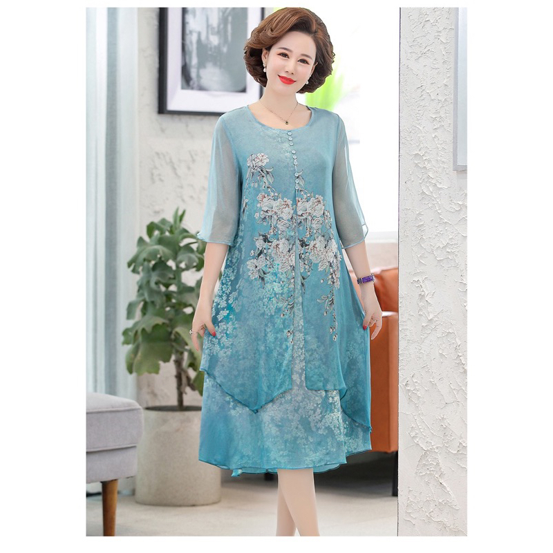 Đầm trung niên, váy dự tiệc cho mẹ sang trọng