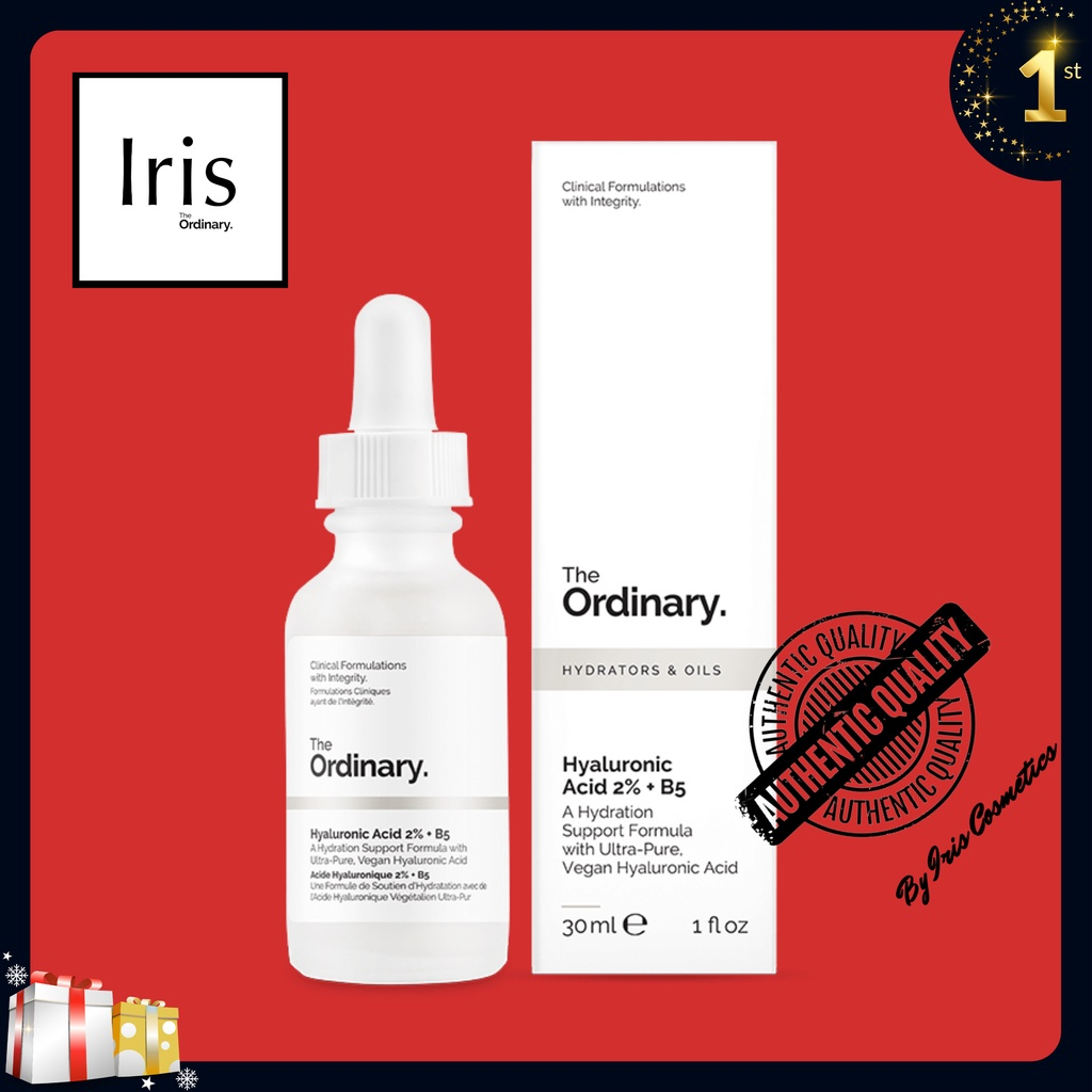 Serum The Ordinary Cấp ẩm hồi phục Hyaluronic Acid 2% + B5 30ml (cosmetic) | BigBuy360 - bigbuy360.vn