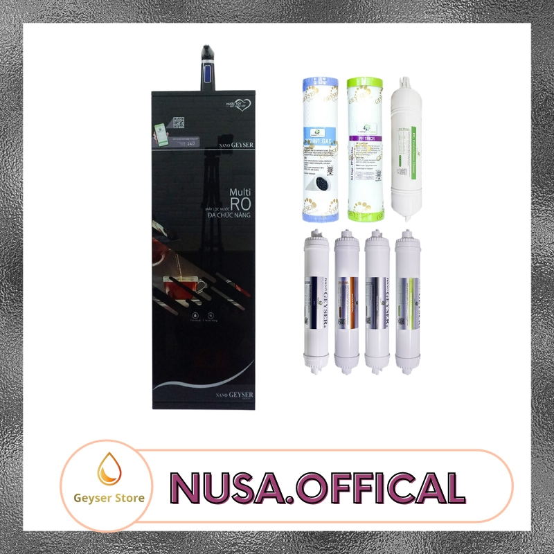 Máy lọc nước nóng nguội Nano Geyser GB20 ,công nghệ RO, bổ sung hoạt tính ion kiềm trong nước