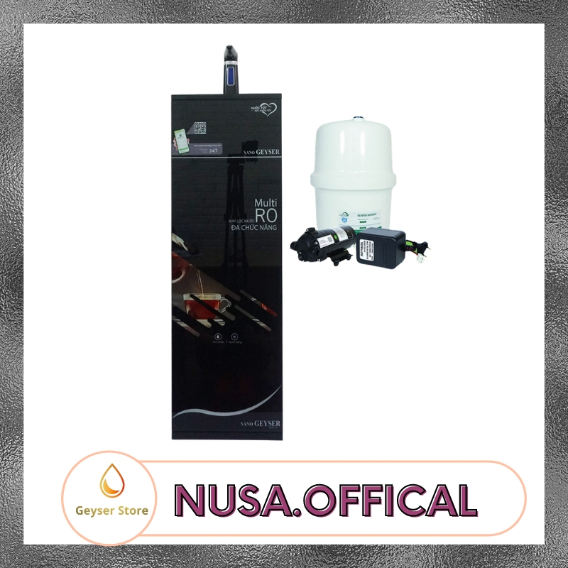 Máy lọc nước nóng nguội Nano Geyser GB20 ,công nghệ RO, bổ sung hoạt tính ion kiềm trong nước