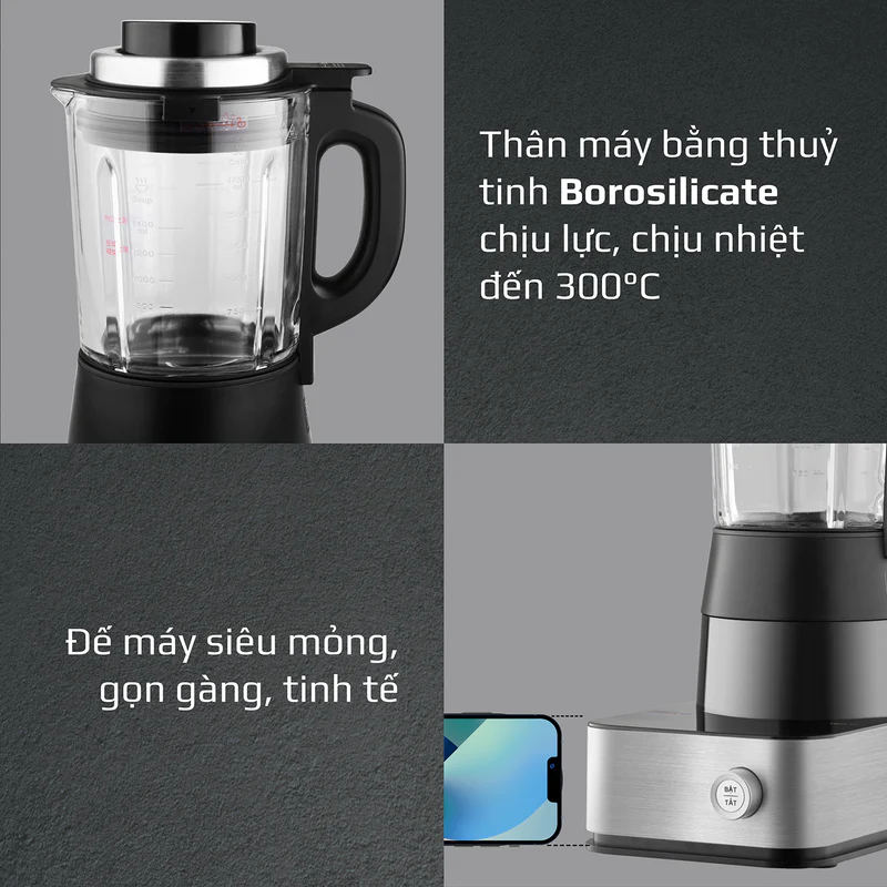 Máy Xay Sữa Hạt Olivo CB22 Pro- Phiên Bản Cao Cấp- Tặng Cối Xay Khô