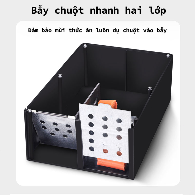 Bẫy Chuột，lồng có thể tái sử，dụng Mouse Trap Có hiệu quả bẫy chu，Bẫy chuột lồng，Bẫy chuột thông minh，Lồng Bẫy Chuột Đồng