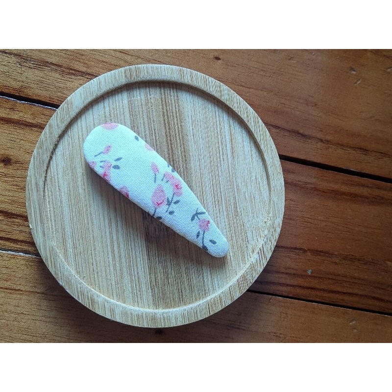 Kẹp tóc handmade bọc vải