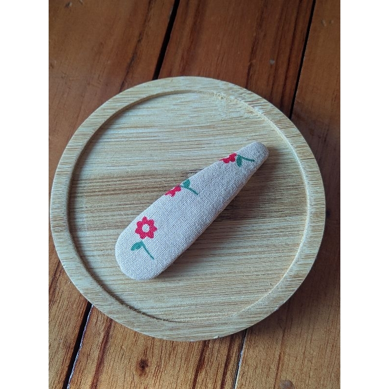 Kẹp tóc handmade bọc vải