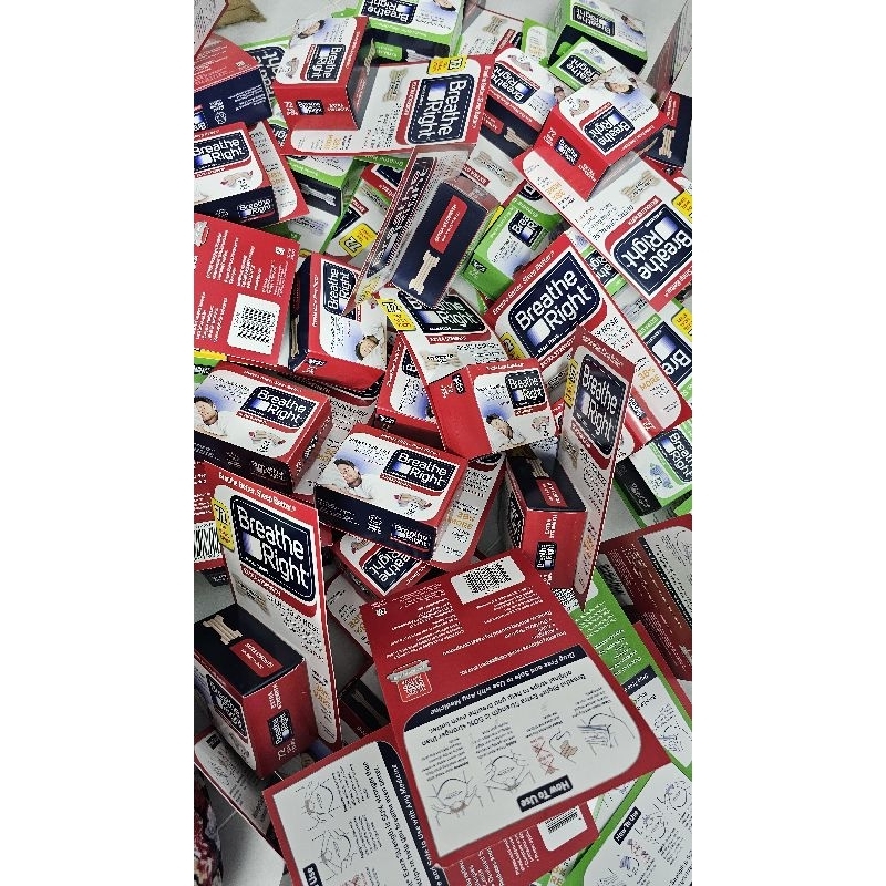 HỎA TỐC - Miếng dán thông mũi/ chống ngáy Breathe Right Nasal Strips Extra Strength Mỹ