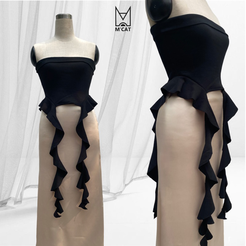 Áo ống Sóng chất thun gân thiết kế bởi MCAT | BigBuy360 - bigbuy360.vn