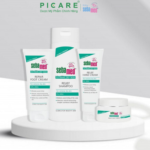 Sữa dưỡng thể dưỡng ẩm, giảm khô ngứa, bong tróc cho da khô viêm da cơ địa Sebamed Extreme Dry Skin Repair Lotion 200ml