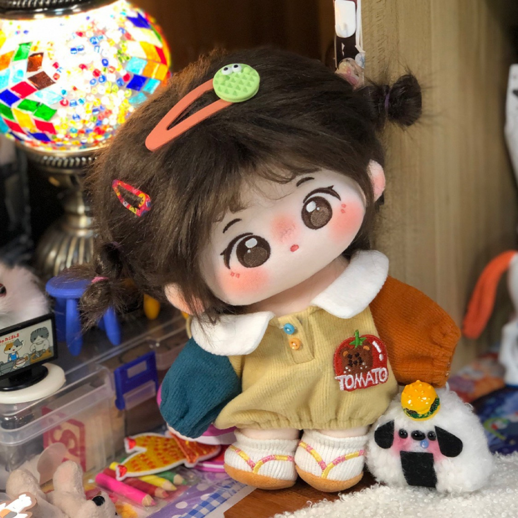 Outfit doll 20cm - Quần áo búp bê bông 20cm áo phông