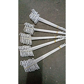 MÓC TRƯNG BÀY CÀI LƯỚI SẮT TRẮNG 15cm