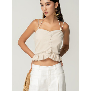 Áo yếm hai dây nữ Ruffle Camisole - oula studios