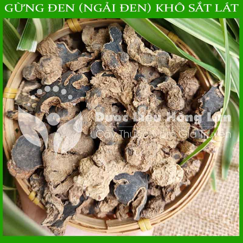 ✅ Củ Gừng Đen  khô sắt lát