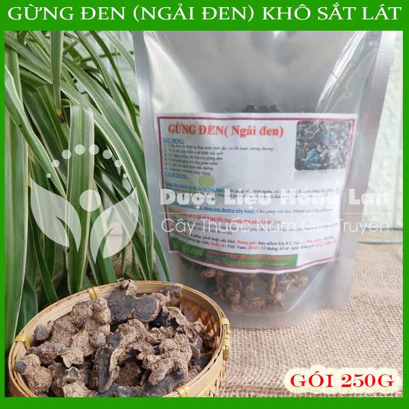 ✅ Củ Gừng Đen  khô sắt lát