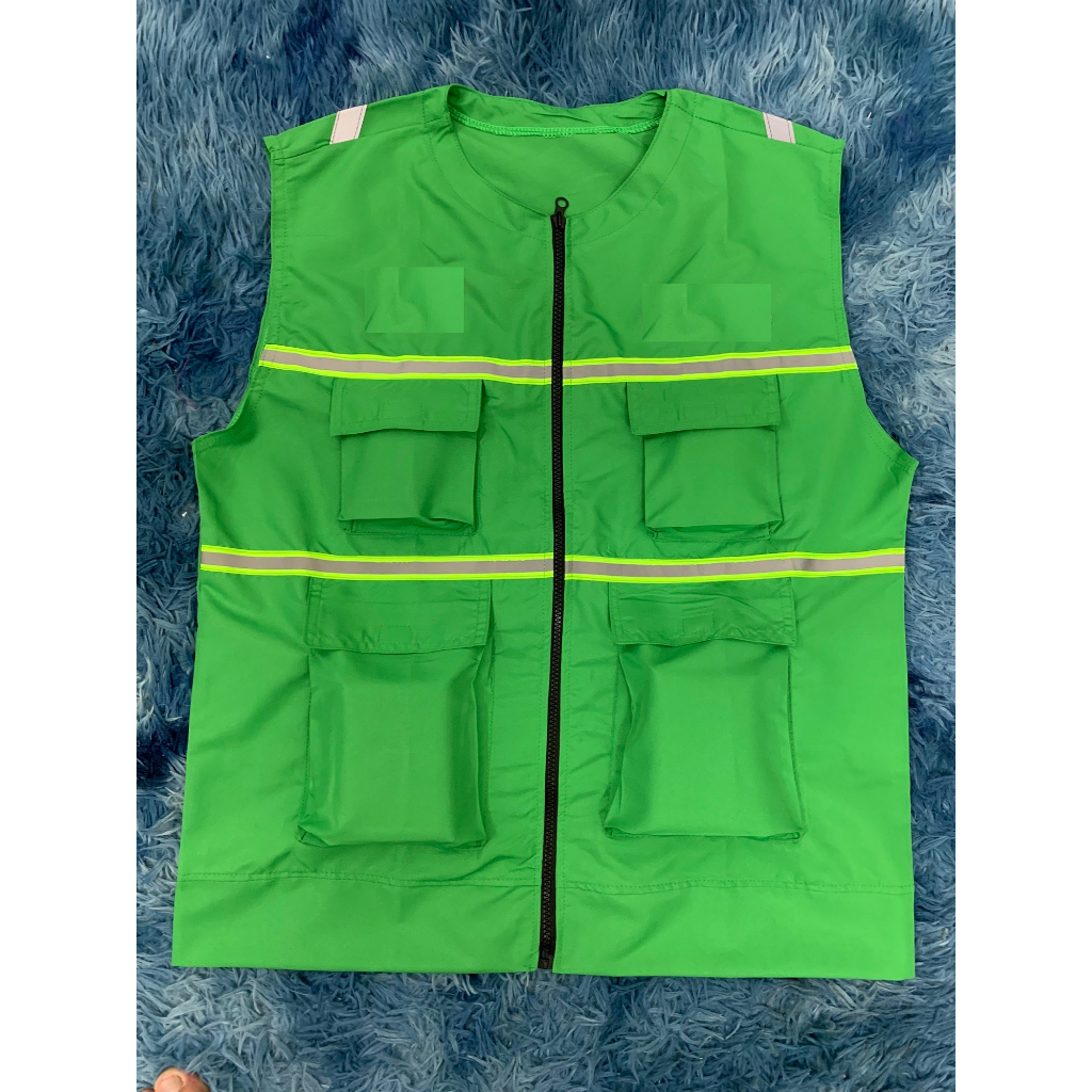 Áo Ghile 3 Lỗ Phản Quang 2 Mặt BRáp