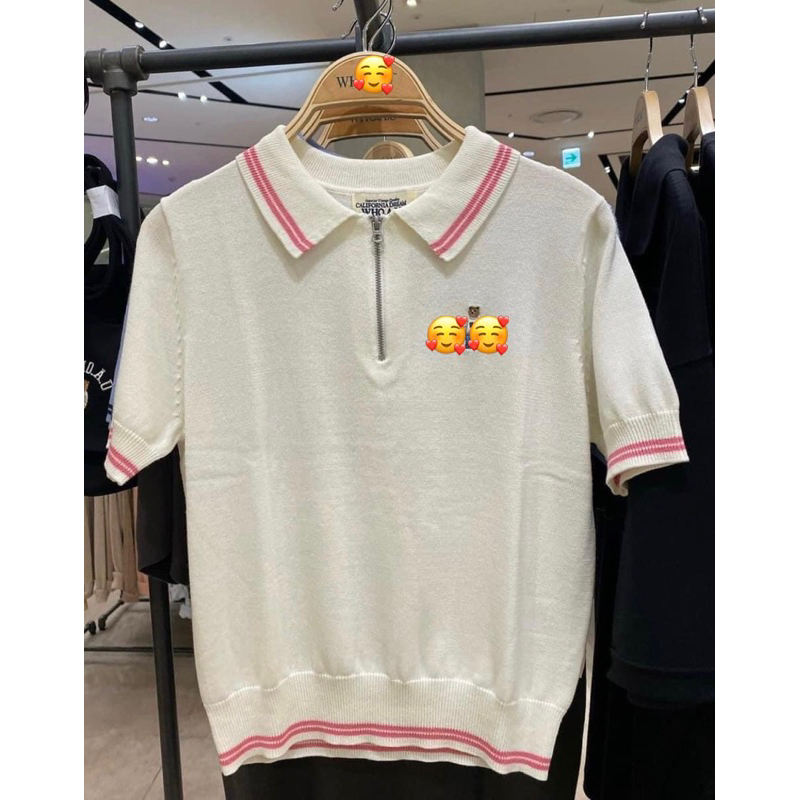 Áo polo gấu whoo-au