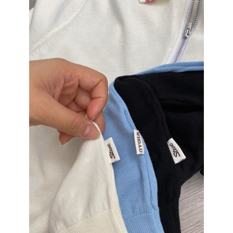 Áo polo gấu whoo-au