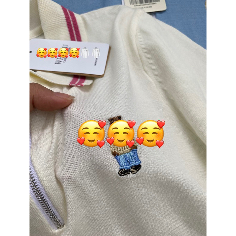 Áo polo gấu whoo-au