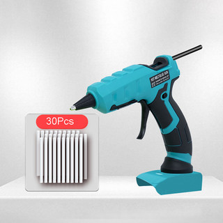 Súng bắn keo nến dùng pin makita dewalt milwaukee 40w - tặng 30 keo nến 7mm -htb